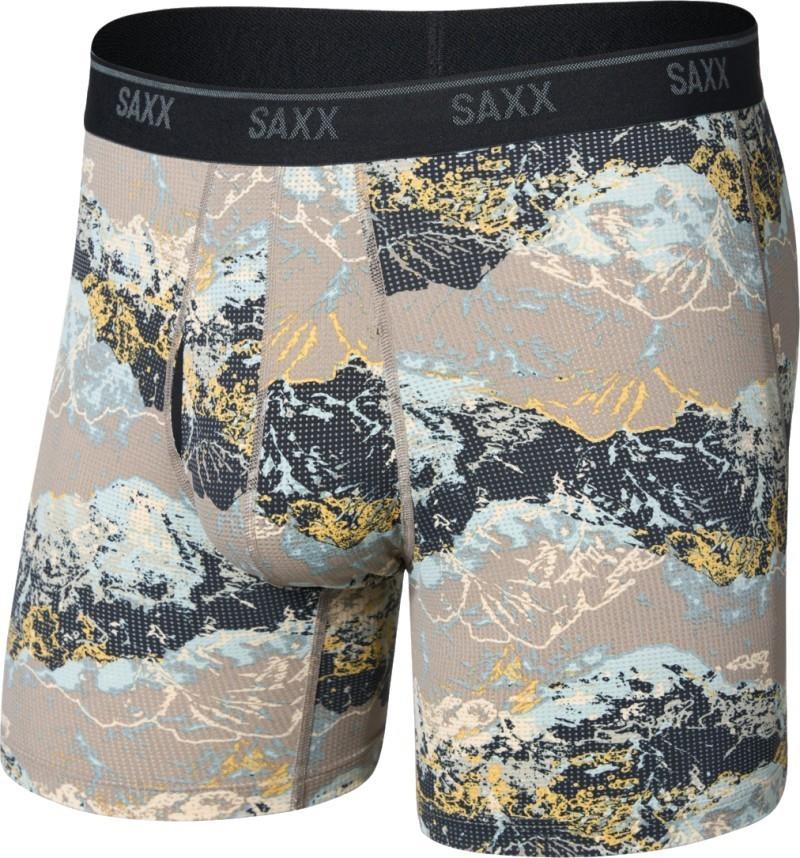 Quest Quick-Dry Mesh Boxer Briefs w/ Fly, 6" Inseam - Mens - summits-cinder 1