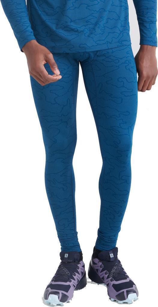 Quest Quick Dry Mesh Bottoms Fly, 29" Inseam - Mens - Camo Jacquard-Teal 1