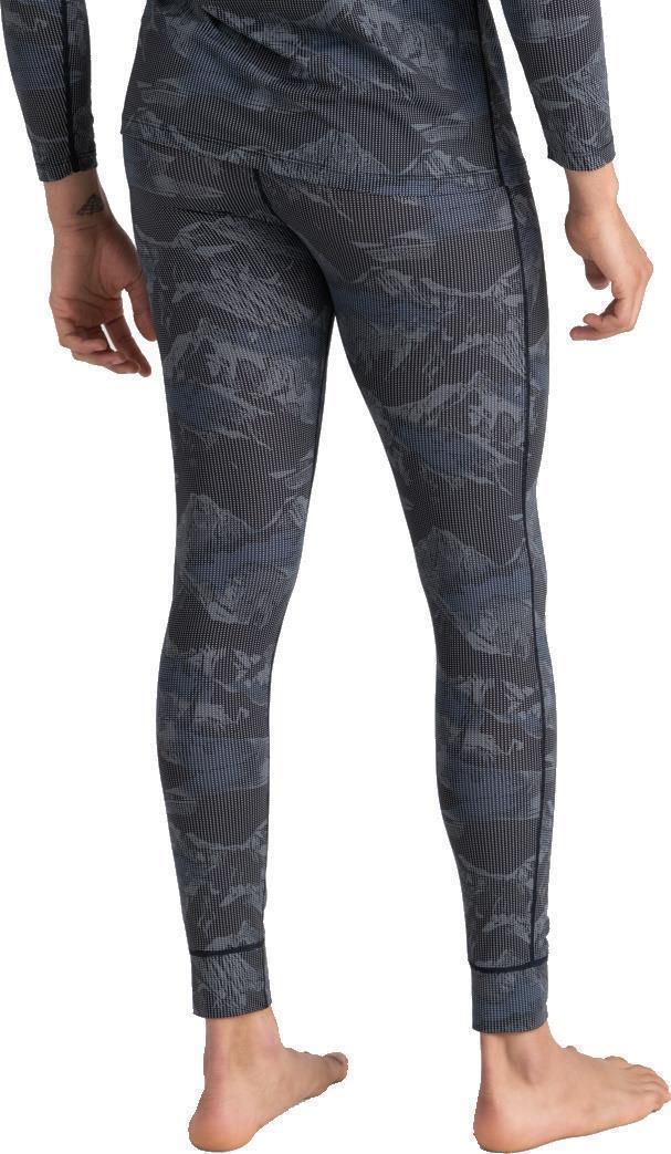 Quest Quick Dry Mesh Bottoms Fly, 29" Inseam - Mens - Navy Mountainscape 2