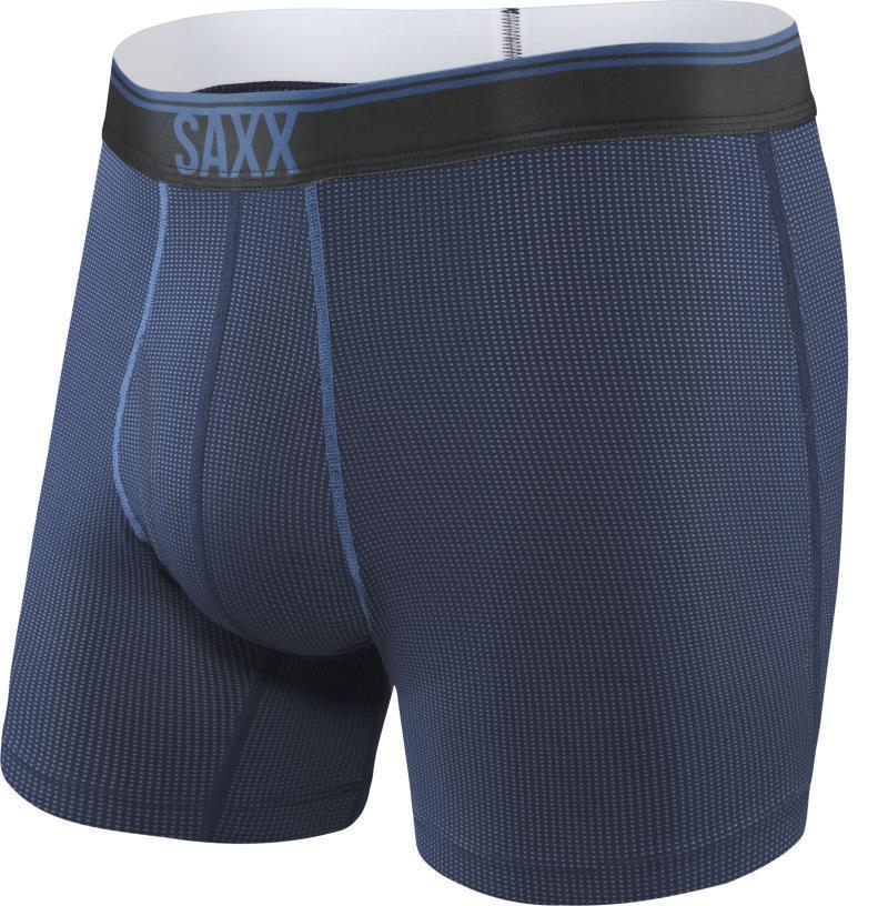 Quest Quick Dry Mesh Boxer Brief Fly, 5" Inseam - Mens - midnight blue 1