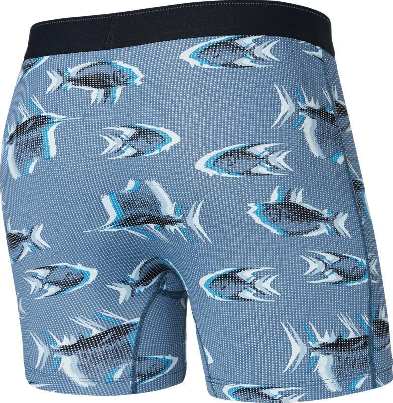 Quest Quick Dry Mesh Boxer Brief Fly, 5" Inseam - Mens - scaled up-twilight 1