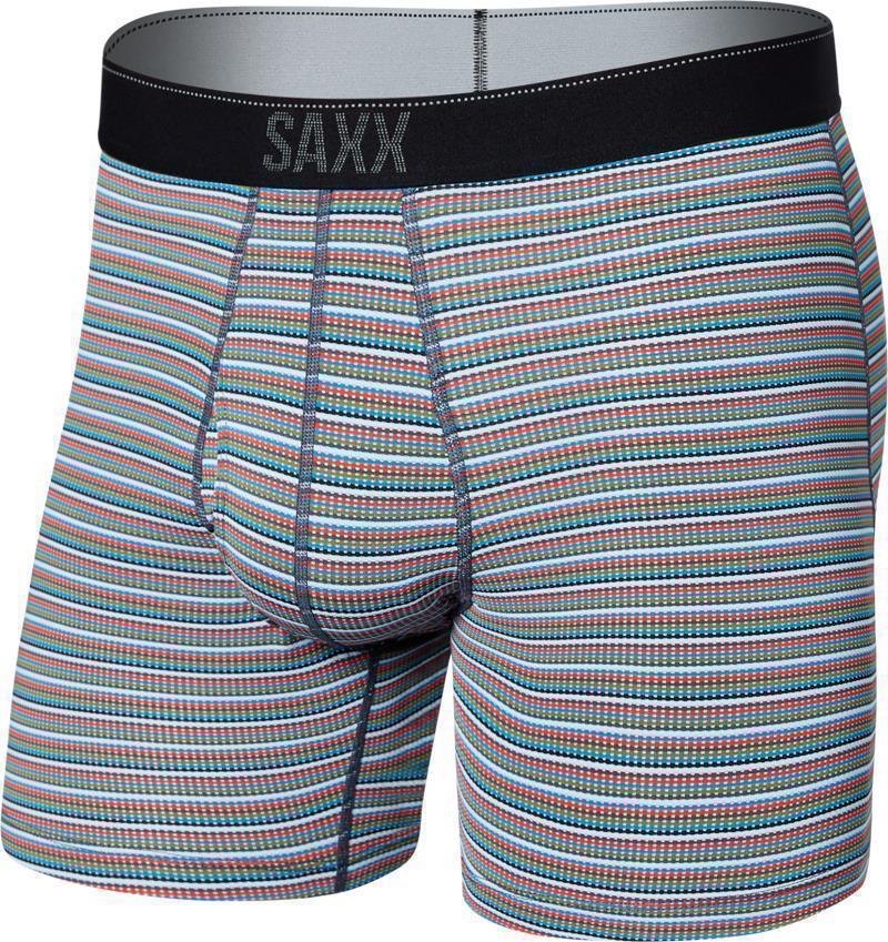 Quest Quick Dry Mesh Boxer Brief Fly, 5" Inseam - Mens - wilderness stripe-multi 1