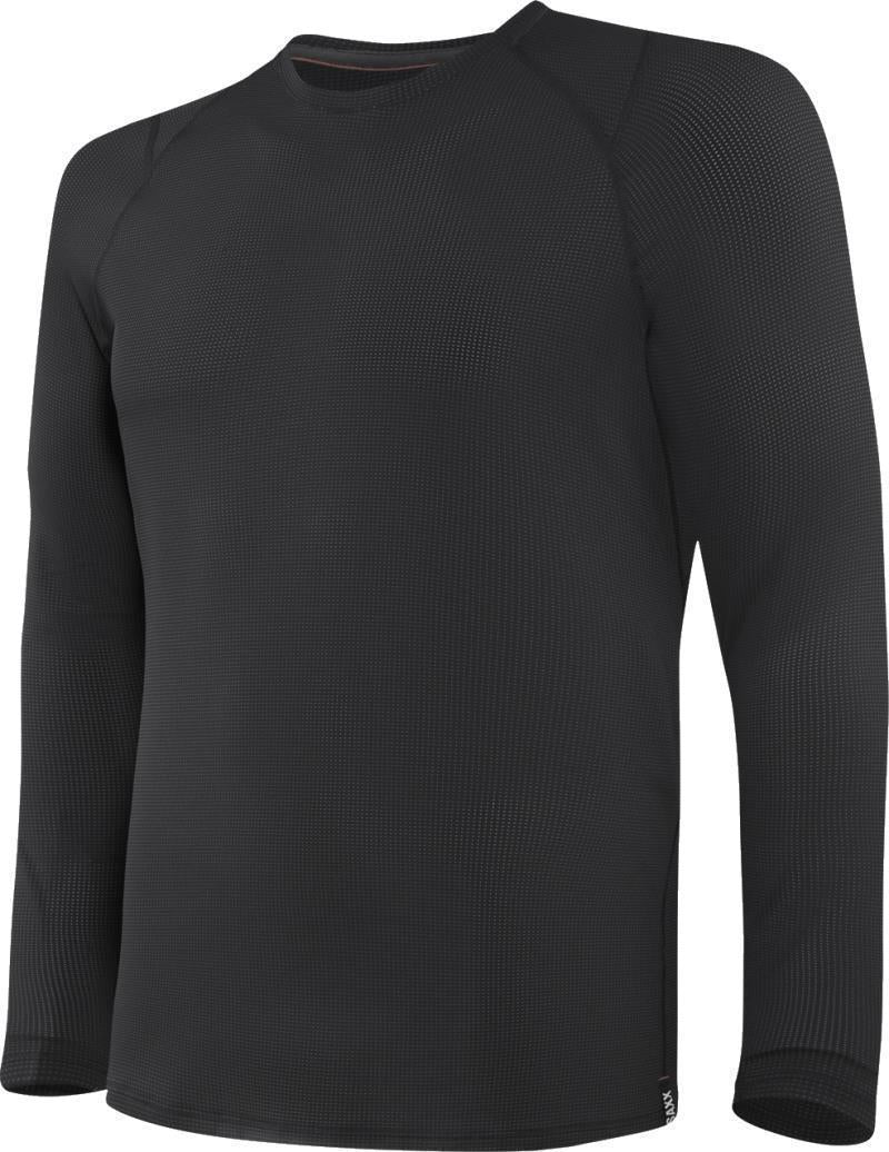 Quest Quick Dry Mesh LS Crew - Mens - Black 1
