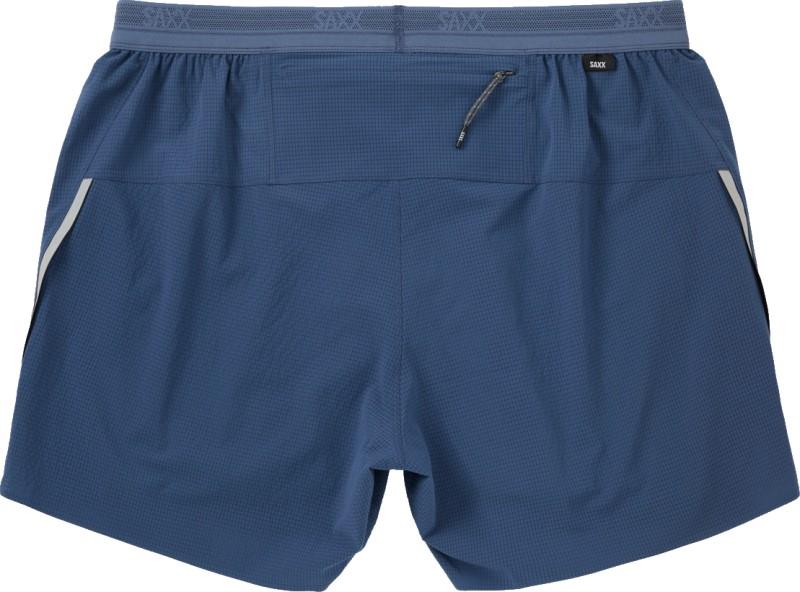 Race Pace 2n1 Run Shorts, 5" Inseam - Mens - washed indigo 1