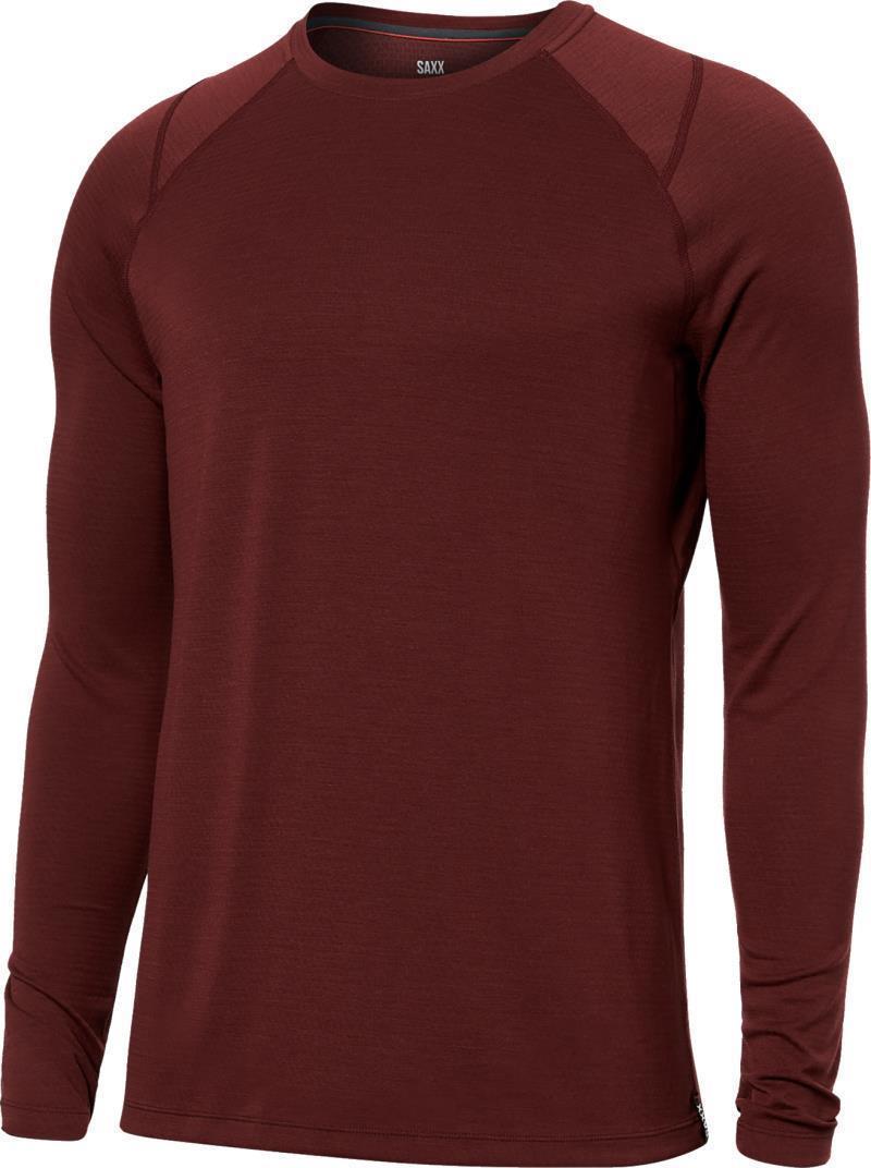 Roast Master Mid-Weight LS Crew - Mens - Dark Brick 1
