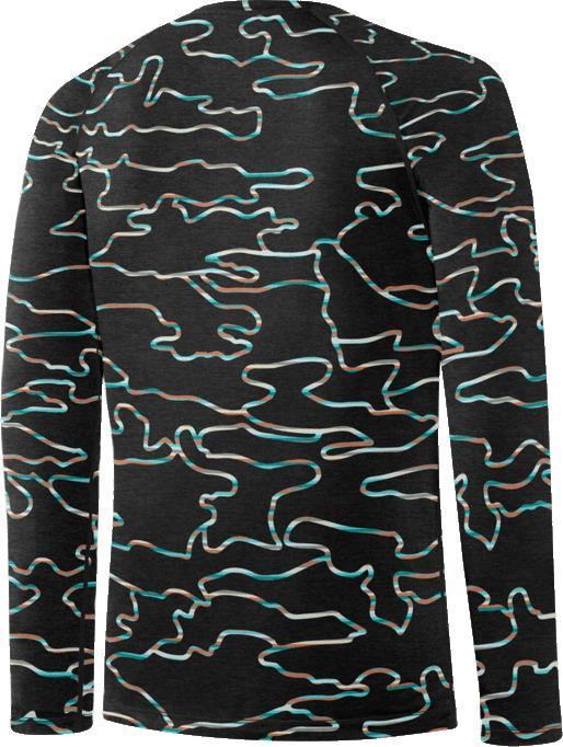 Roast Master Mid-Weight LS Crew - Mens - get out camo-fd black 1