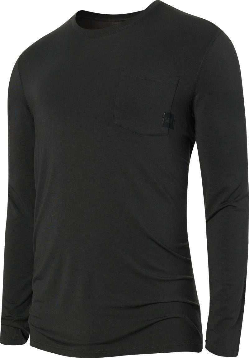 Sleepwalker LS Pocket Tee - Mens - Black 1