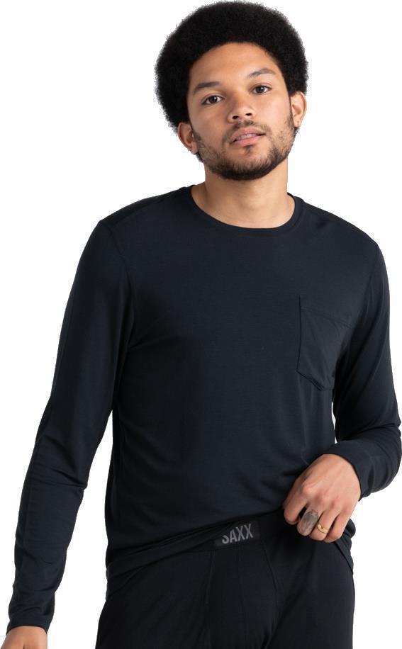 Sleepwalker LS Pocket Tee - Mens - Black 3