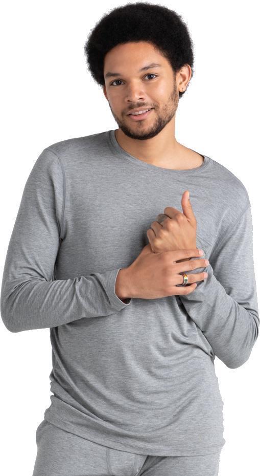 Sleepwalker LS Pocket Tee - Mens - Dark Grey Heather 3