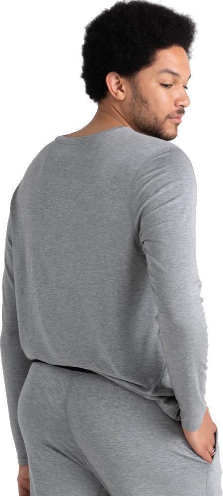 Sleepwalker LS Pocket Tee - Mens - Dark Grey Heather 4