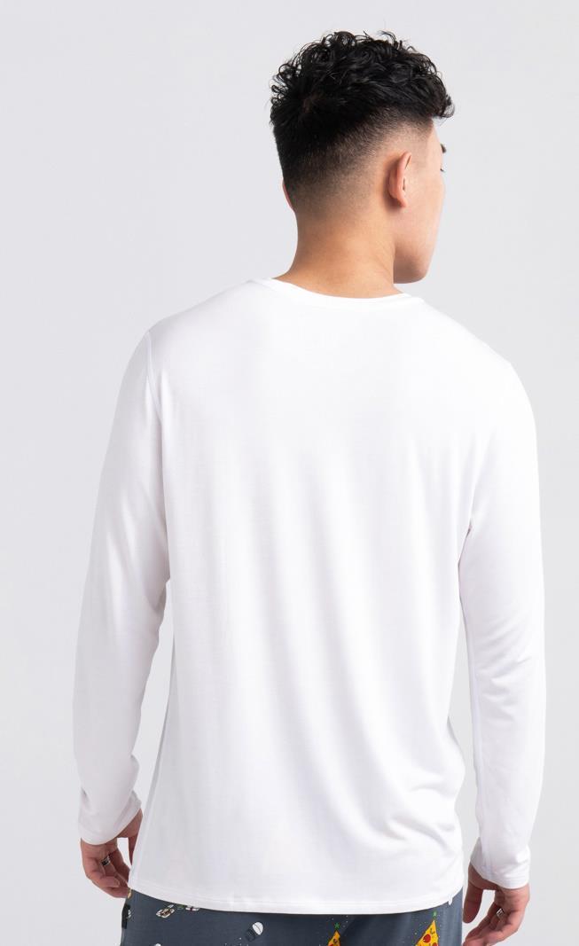 Sleepwalker LS Pocket Tee - Mens - White 4