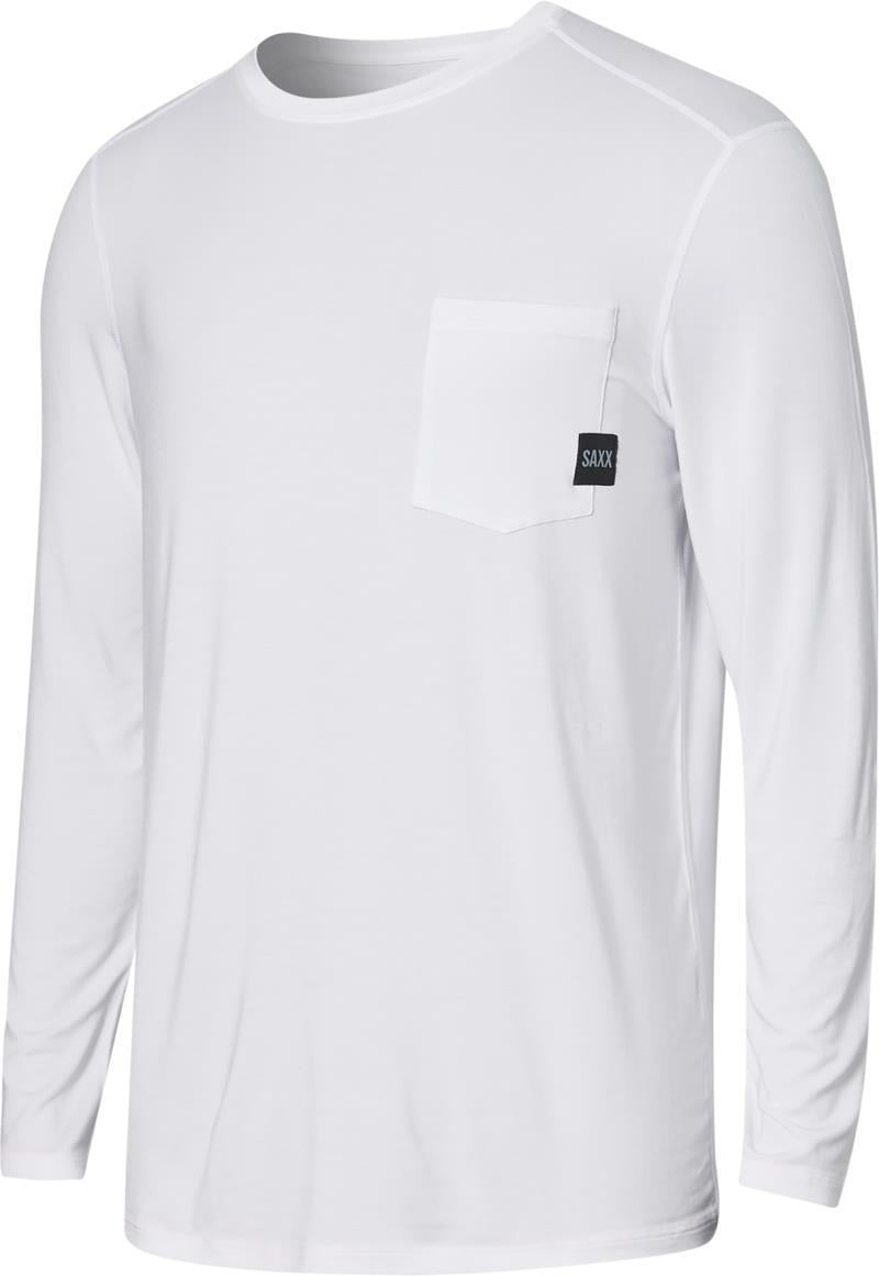 Sleepwalker LS Pocket Tee - Mens - White 1