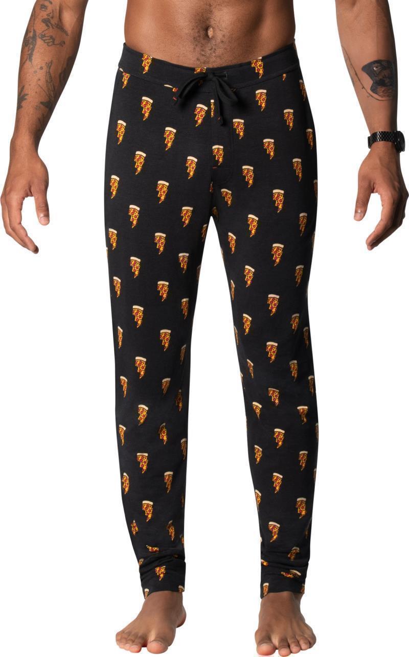 Snooze Pants, 29" Inseam - Mens - Black Pizza Bolt 1