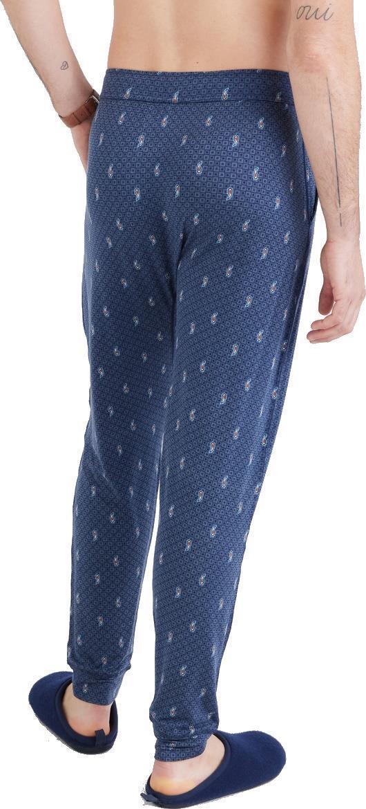 Snooze Pants, 29" Inseam - Mens - Paisley Tiles-Turbulence 2