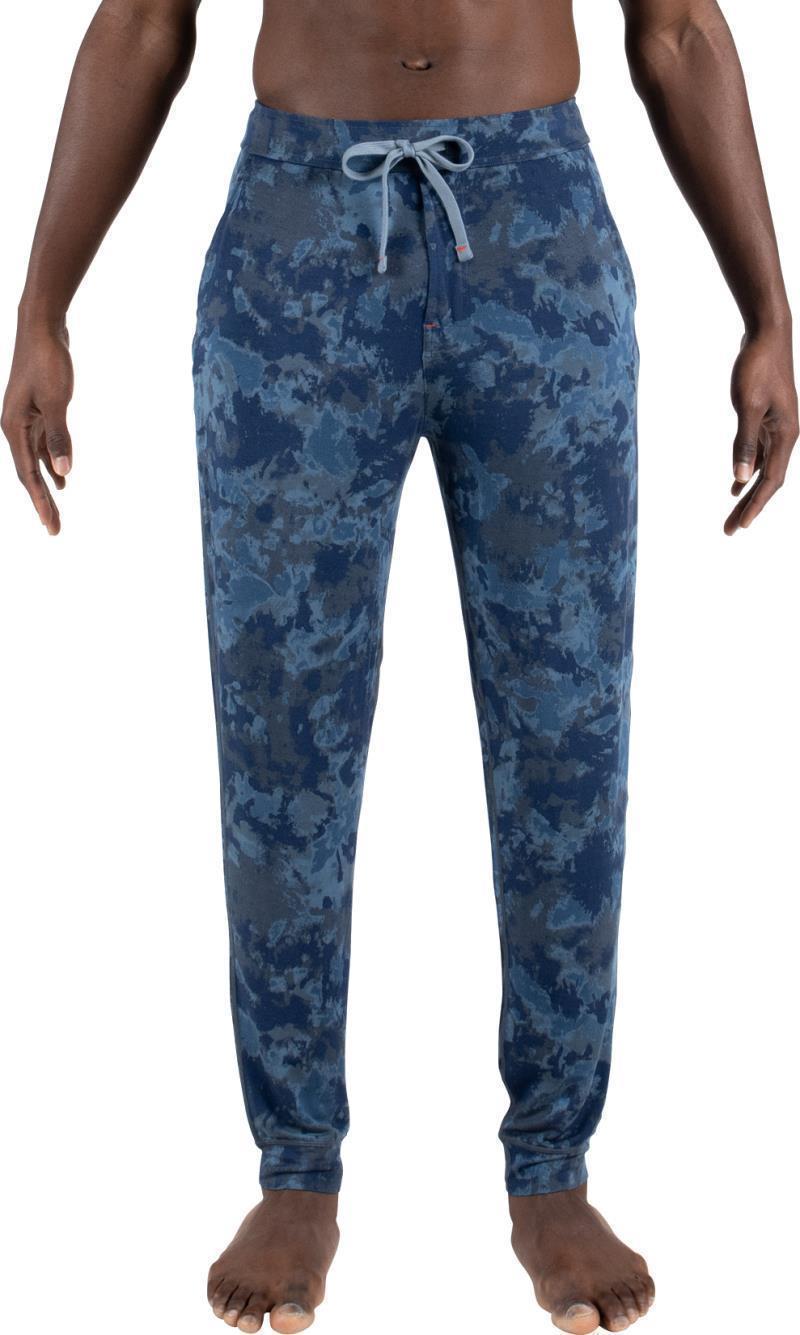 Snooze Pants, 29" Inseam - Mens - Smokey Tie Dye-Navy 1