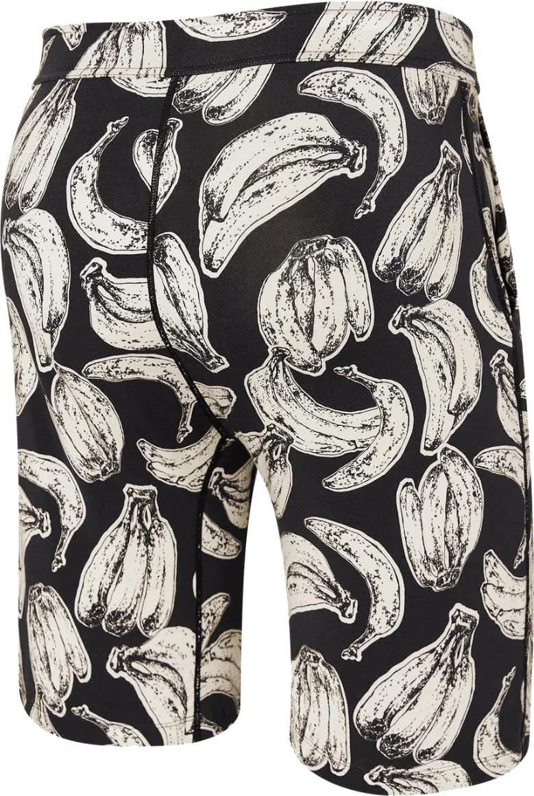 Snooze Shorts, 8" Inseam - Mens - Banana Bunch-Black 2