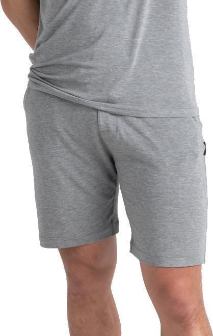 Snooze Shorts, 8" Inseam - Mens - Dark Grey Heather 3