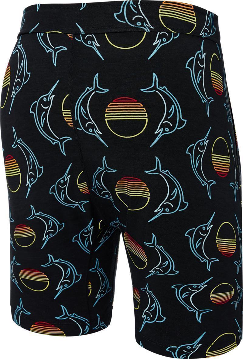 Snooze Shorts, 8" Inseam - Mens - Sunset Crest-Black 2