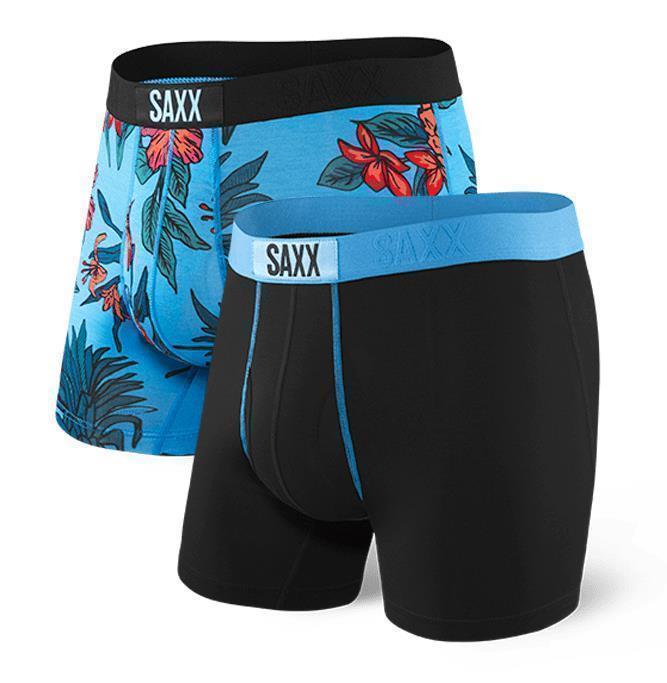 Ultra Super Soft Boxer Brief Fly, 5" Inseam - Mens - 2 Pack - Pineapple 1