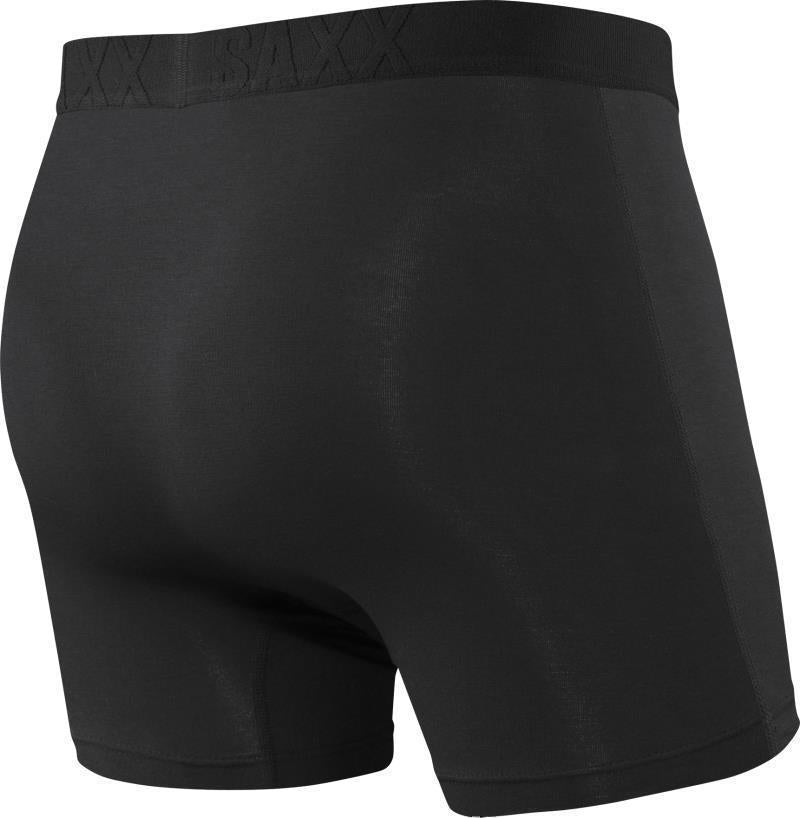 Ultra Super Soft Boxer Brief Fly, 5" Inseam - Mens - black / black 1