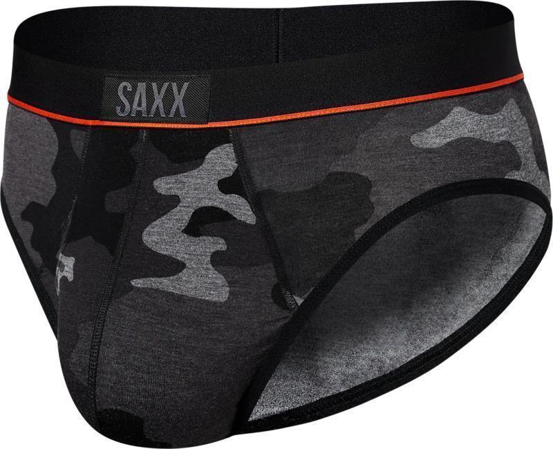 Ultra Super Soft Brief Fly - Mens - Supersize Camo-Black 1