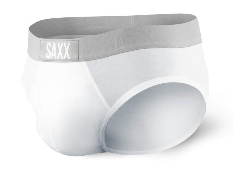 Ultra Super Soft Brief Fly - Mens - White 1