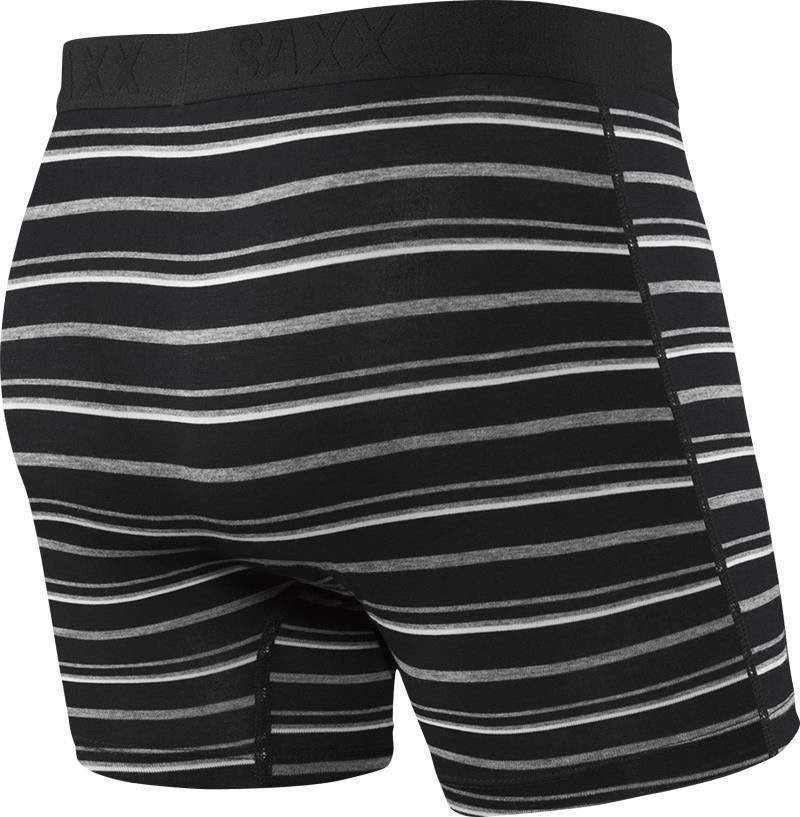 Vibe Super Soft Boxer Brief, 5" Inseam - Mens - black coast stripe 1