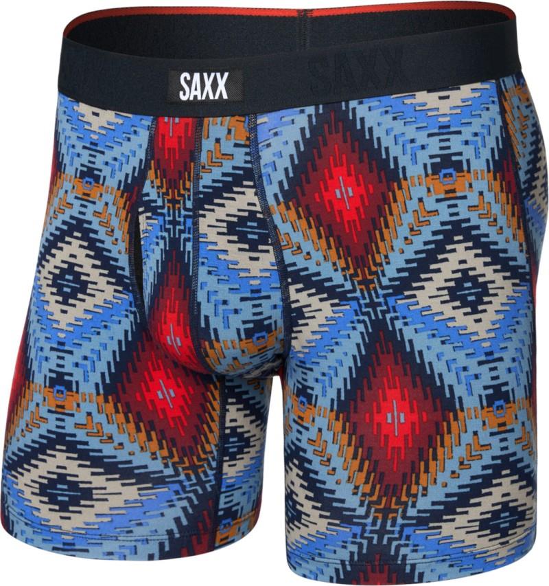 Vibe Xtra Soft Comfort Boxer Brief Fly, 6" Inseam - Mens - mesa mosaic-multi 1
