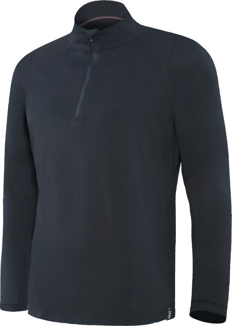 Viewfinder LS 1/2 Zip - Mens - Black 1