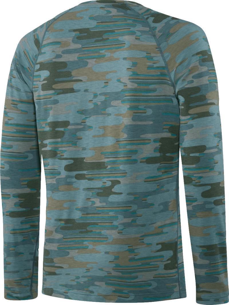 Viewfinder LS Crew - Mens - Blue Up In Smoke Camo 2