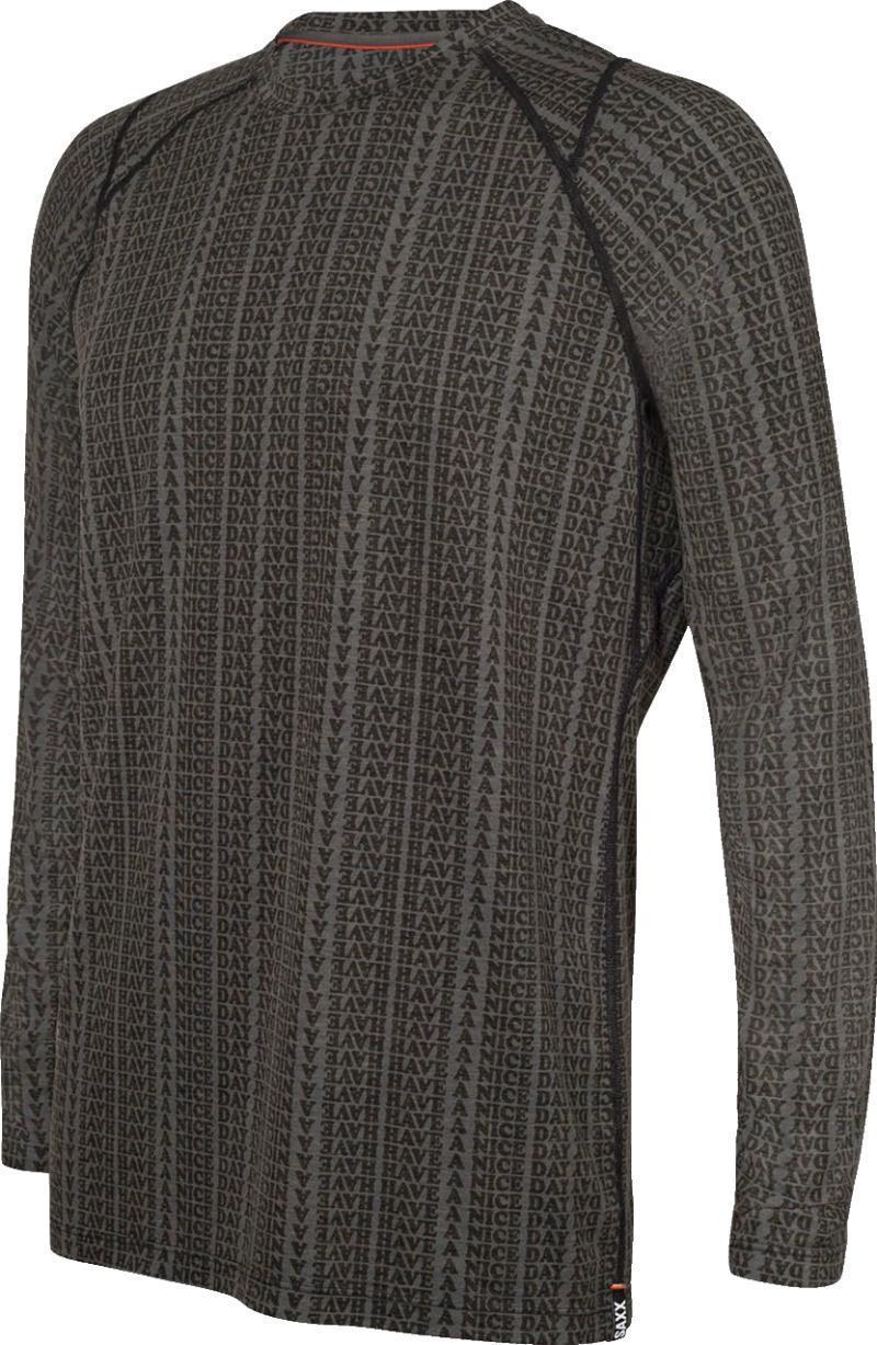 Viewfinder LS Crew - Mens - Grey Have A Nice Day 1