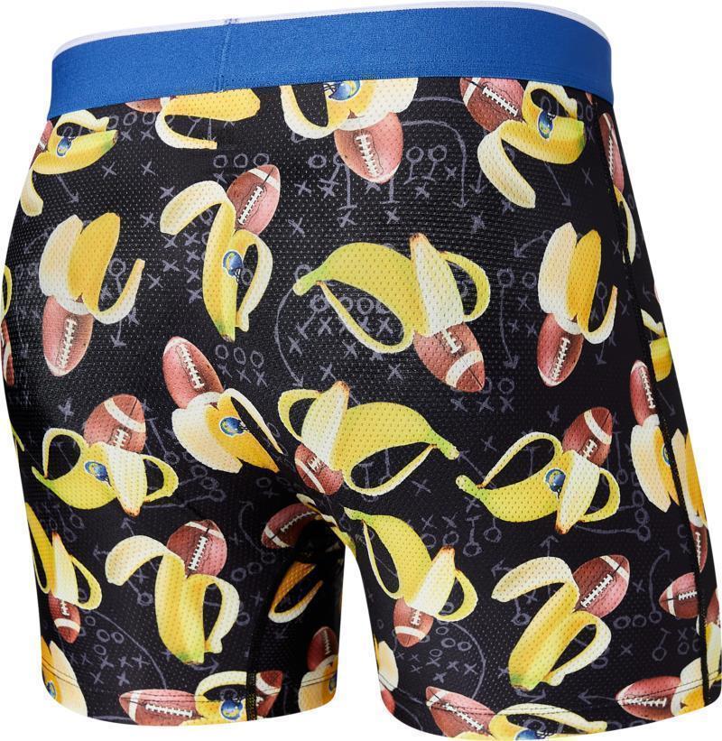 Volt Breathable Mesh Boxer Brief, 5" Inseam - Mens - bananas for football 1