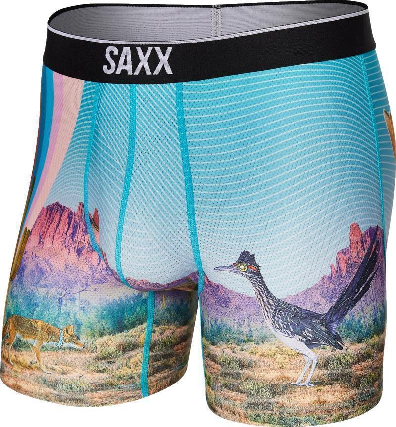 Volt Breathable Mesh Boxer Brief, 5" Inseam - Mens - desert daze 1