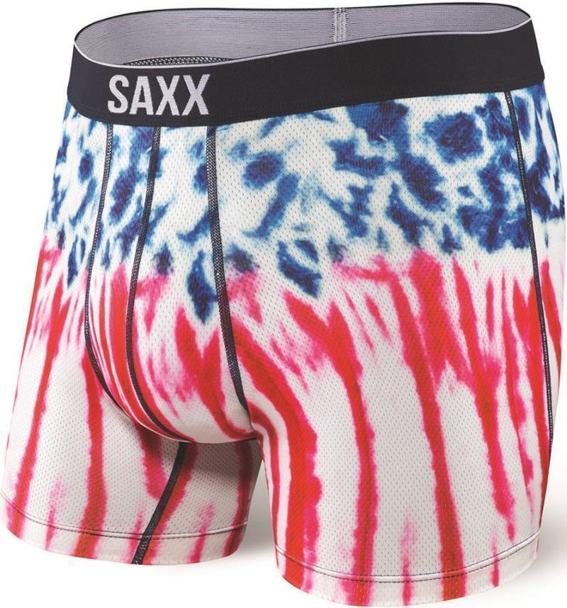 Volt Breathable Mesh Boxer Brief, 5" Inseam - Mens - firecracker 1