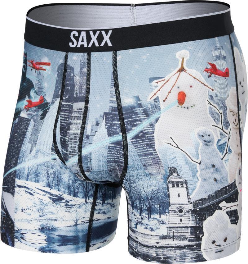 Volt Breathable Mesh Boxer Brief, 5" Inseam - Mens - frosty invasion-grey 1