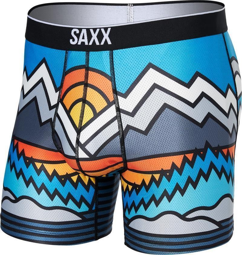 Volt Breathable Mesh Boxer Brief, 5" Inseam - Mens - great outdrawers-blue 1