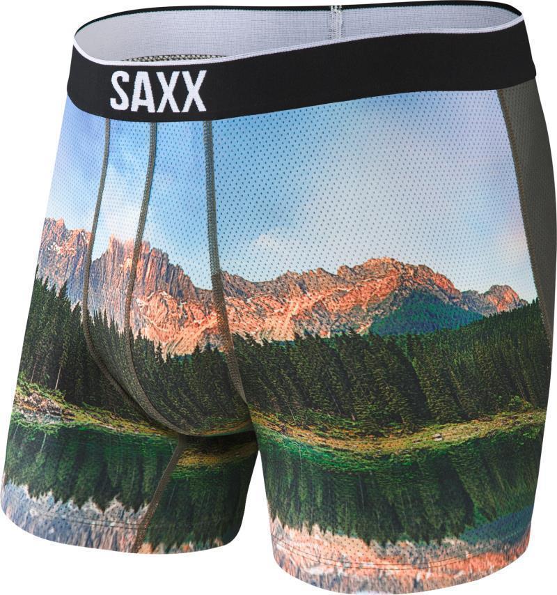 Volt Breathable Mesh Boxer Brief, 5" Inseam - Mens - grizzly mountain 1