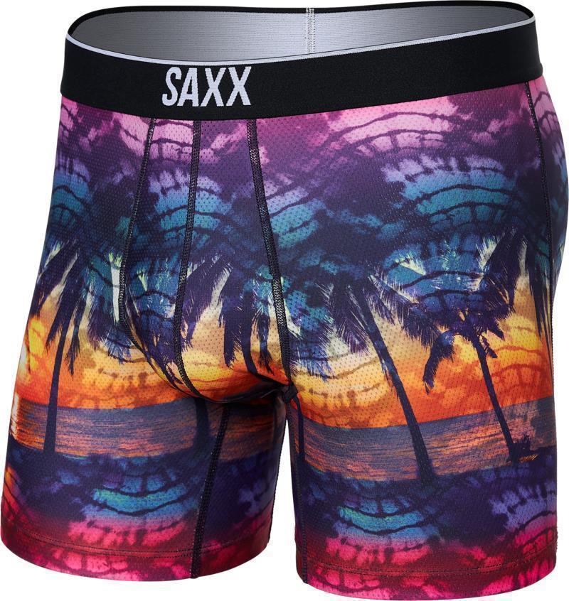Volt Breathable Mesh Boxer Brief, 5" Inseam - Mens - horizon palms-multi 1