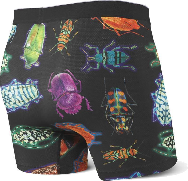 Volt Breathable Mesh Boxer Brief, 5" Inseam - Mens - illuminate bugs 1