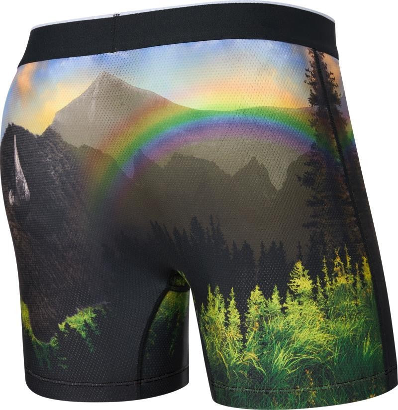 Volt Breathable Mesh Boxer Brief, 5" Inseam - Mens - olympic scale-multi 1