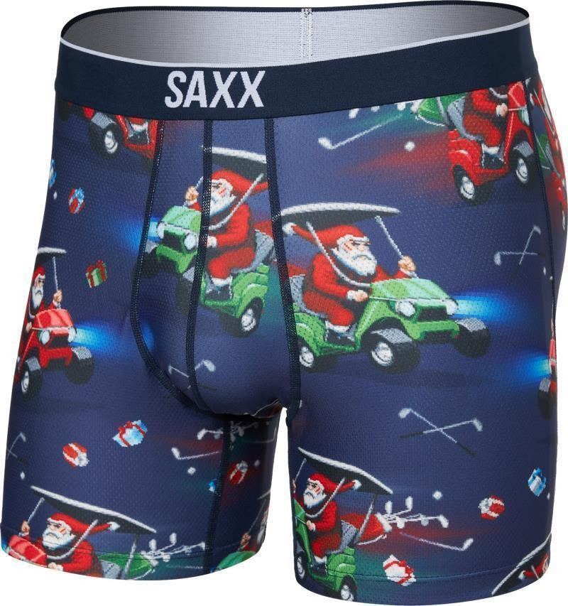 Volt Breathable Mesh Boxer Brief, 5" Inseam - Mens - open sleigh-navy 1