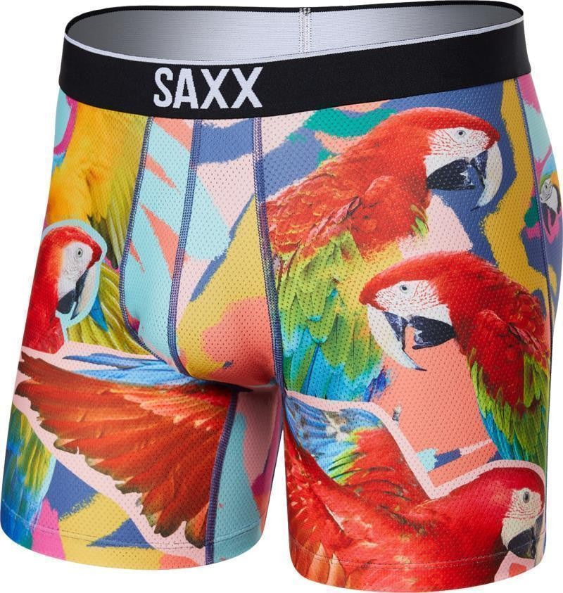 Volt Breathable Mesh Boxer Brief, 5" Inseam - Mens - parrot isle-multi 1