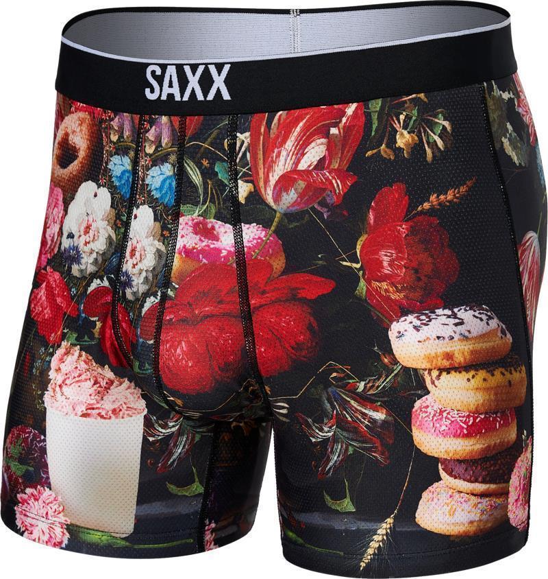 Volt Breathable Mesh Boxer Brief, 5" Inseam - Mens - renaissance donut-multi 1