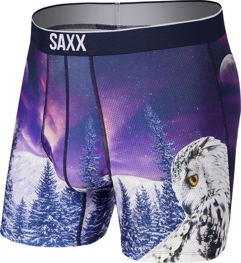 Volt Breathable Mesh Boxer Brief, 5" Inseam - Mens - snow owl 1