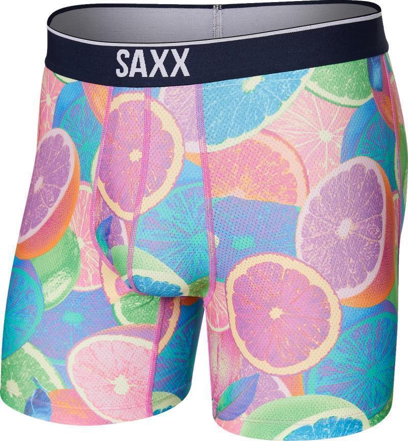 Volt Breathable Mesh Boxer Brief, 5" Inseam - Mens - solar citrus 1