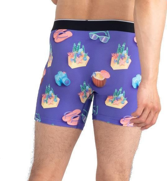 Volt Breathable Mesh Boxer Brief, 5" Inseam - Mens - vacation plans 1
