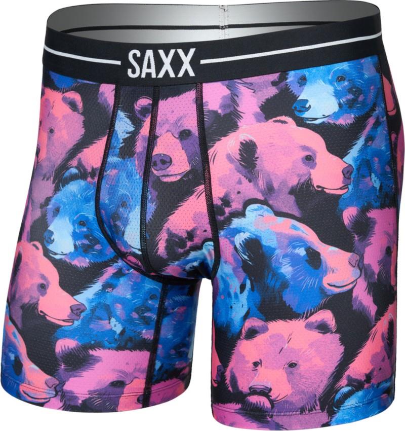 Volt Breathable Mesh Boxer Brief, 6" Inseam - Mens - beartastic-multi 1