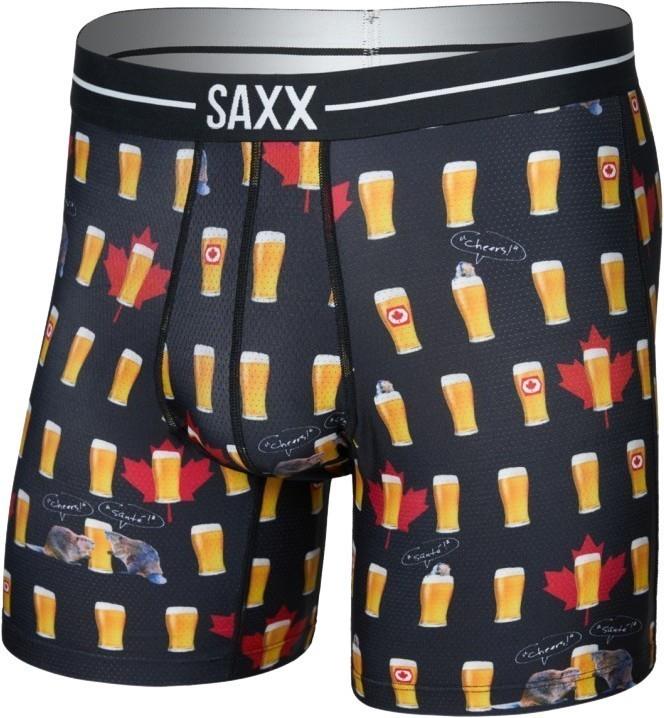Volt Breathable Mesh Boxer Brief, 6" Inseam - Mens - cheers canada-black 1