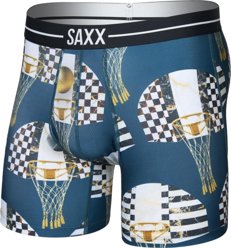Volt Breathable Mesh Boxer Brief, 6" Inseam - Mens - off the chain-rich teal 1