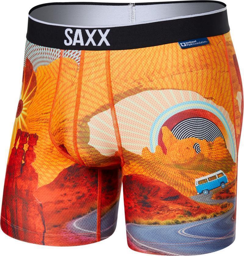 Volt Breathable Mesh Boxer Brief - National Parks - Mens - Hoodoo U Love 1